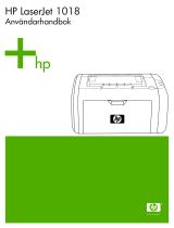 HP LASERJET 1018 PRINTER Användarmanual