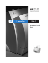 HP LaserJet 1100 Printer series Användarmanual