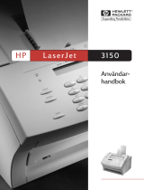 HP LaserJet 3150 All-in-One Printer series Användarmanual