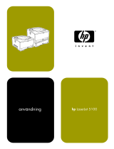 HP LaserJet 5100 Printer series Användarguide