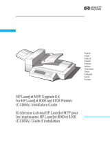 HP LaserJet 8000 Printer series Installationsguide