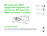 HP LaserJet 8100 Multifunction Printer series Användarmanual