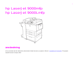 HP LaserJet 9000 Multifunction Printer series Användarmanual