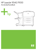 HP LaserJet 9040 Printer series Användarmanual