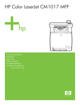 HP Color LaserJet CM1015/CM1017 Multifunction Printer series Snabbstartsguide