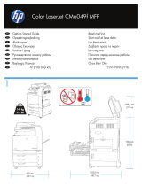 HP Color LaserJet CM6049f Multifunction Printer series Snabbstartsguide