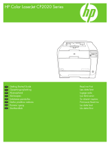 HP Color LaserJet CP2025 Printer series Användarmanual