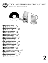 HP Color LaserJet Enterprise CP4025 Printer series Installationsguide