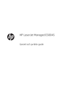 HP LaserJet Managed E50045 series Användarguide