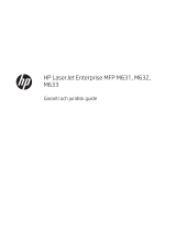 HP LaserJet Managed MFP E62555 series Användarguide