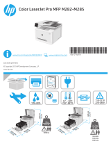 HP Color LaserJet Pro M282-M285 Multifunction Printer series Referens guide