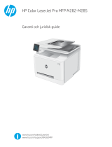 HP Color LaserJet Pro M282-M285 Multifunction Printer series Användarguide