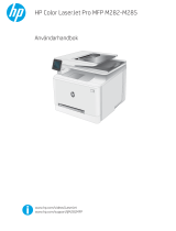 HP Color LaserJet Pro M282-M285 Multifunction Printer series Användarmanual