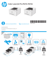 HP Color LaserJet Pro M255-M256 Printer series Referens guide