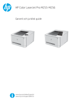 HP Color LaserJet Pro M255-M256 Printer series Användarguide