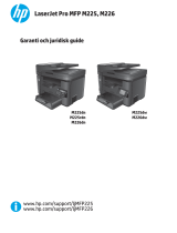 HP LaserJet Pro MFP M226 series Användarguide