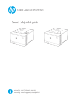 HP Color LaserJet Pro M453-M454 series Användarguide