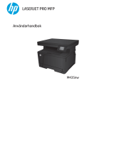 HP LaserJet Pro M435 Multifunction Printer series Användarmanual