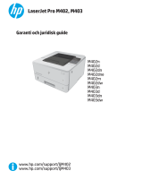HP LaserJet Pro M402-M403 n-dn series Användarguide