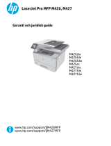 HP LaserJet Pro MFP M426-M427 f series Användarguide