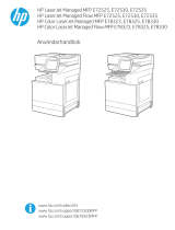 HP Color LaserJet Managed MFP E78323-E78330 series Användarmanual