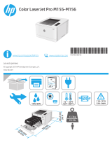 HP Color LaserJet Pro M155-M156 Printer series Referens guide
