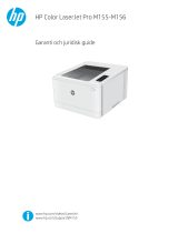 HP Color LaserJet Pro M155-M156 Printer series Användarguide