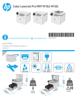HP Color LaserJet Pro M182-M185 Multifunction Printer series Referens guide