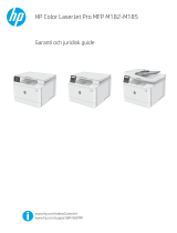 HP Color LaserJet Pro M182-M185 Multifunction Printer series Användarguide