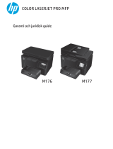 HP Color LaserJet Pro MFP M176 series Användarguide