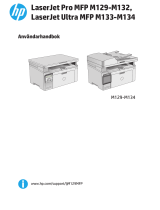 HP LaserJet Pro MFP M130 series Användarmanual