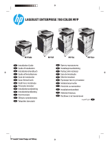 HP LaserJet Enterprise 700 color MFP M775 series Installationsguide