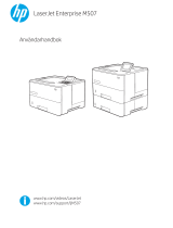 HP LaserJet Enterprise M507 series Användarmanual