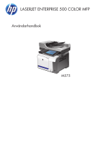 HP Color LaserJet Managed MFP M575 series Användarmanual