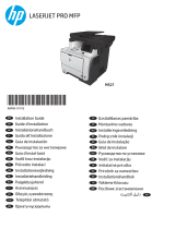 HP LaserJet Pro MFP M521 series Installationsguide