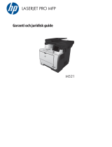 HP LaserJet Pro MFP M521 series Användarguide