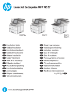 HP LaserJet Enterprise MFP M527 series Installationsguide