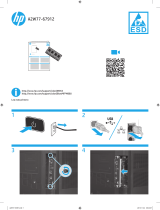 HP Color LaserJet Enterprise M855 Printer series Installationsguide