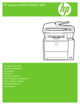 HP LaserJet M3035 Multifunction Printer series Snabbstartsguide