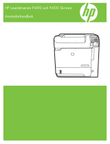 HP LaserJet P4510 Printer series Användarmanual
