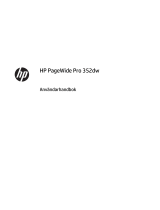 HP PageWide 352 Printer series Användarmanual