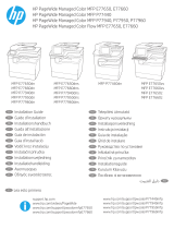 HP PageWide Managed Color MFP E77650-E77660 Printer series Installationsguide