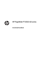 HP PageWide Managed P75050 Printer series Användarmanual