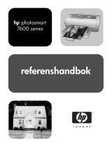 HP Photosmart 7600 Printer series Referens guide