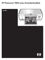 HP Photosmart 7800 Printer series Användarmanual