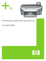 HP Photosmart 2600 All-in-One Printer series Användarmanual