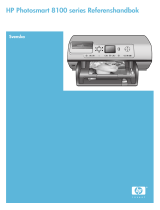 HP Photosmart 8100 Printer series Referens guide