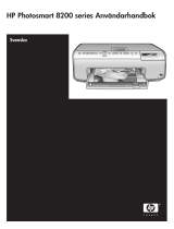 HP Photosmart 8200 Printer series Användarmanual