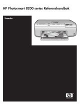 HP Photosmart 8200 Printer series Referens guide
