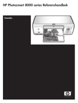 HP Photosmart 8000 Printer series Referens guide